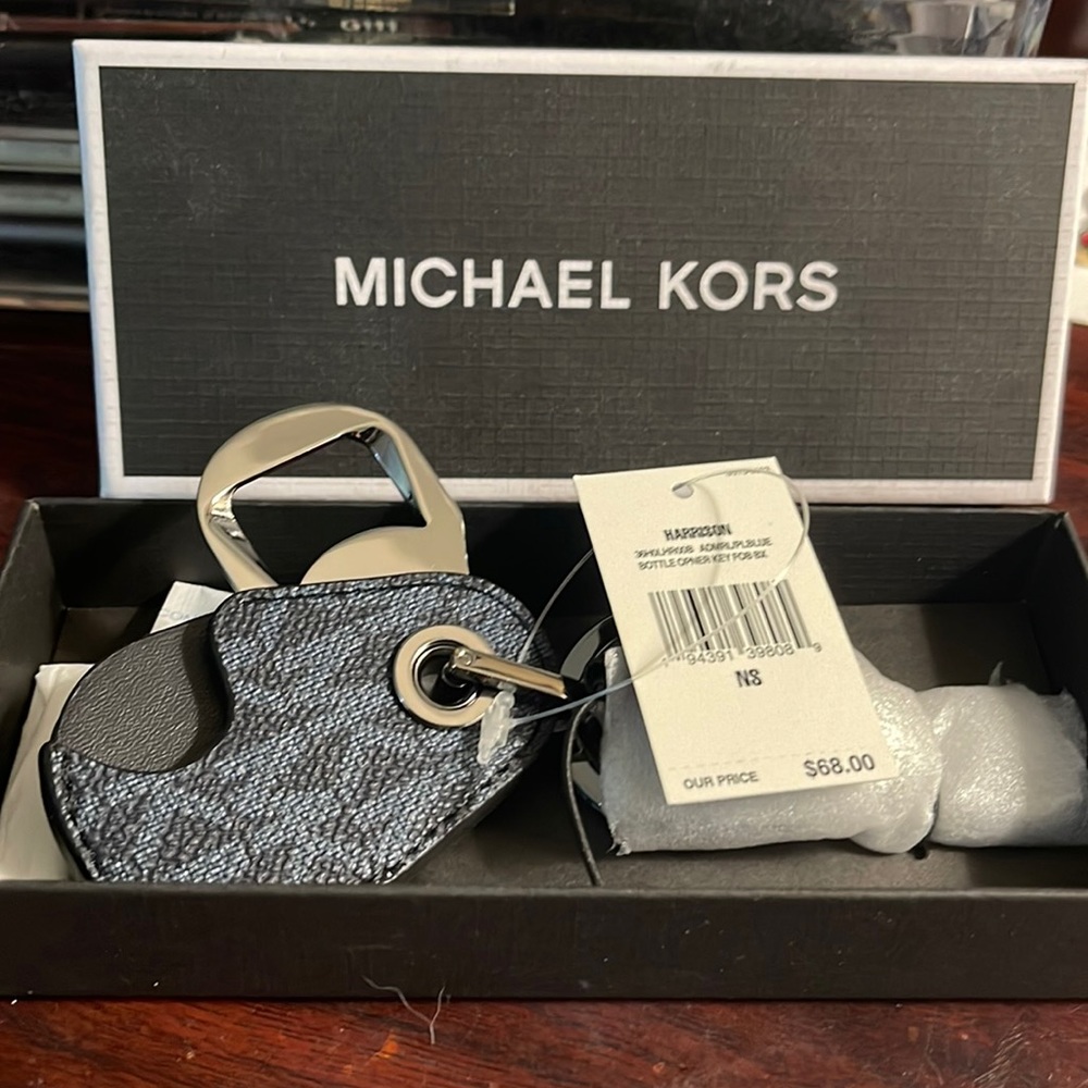 Mens Michael Kors keychain/bottle opener